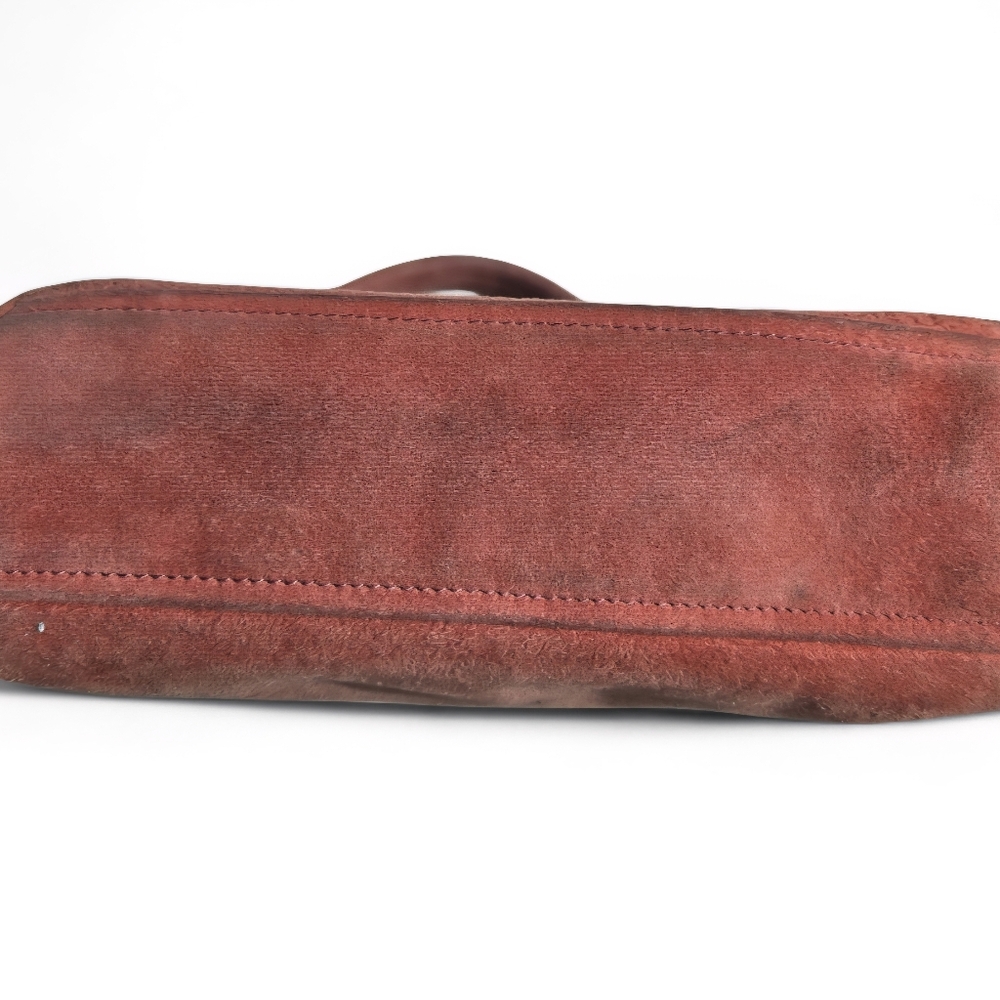 Prada Scamosciato Brick Suede Shoulder Bag - Picture 4 of 8